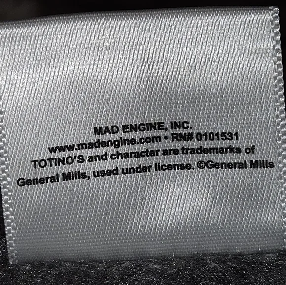 Mad Engine Inc. Totino Pizza Rolls Sweat Shirt Size XS Color Grey - Picture 6 of 7